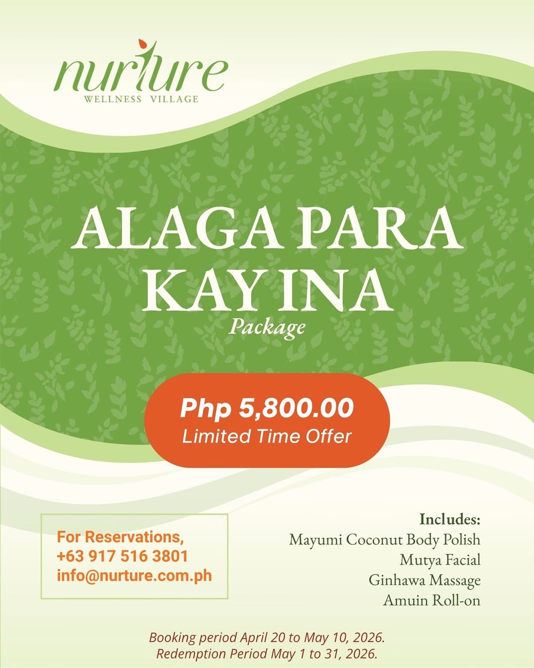 Alaga Para Kay Ina Package